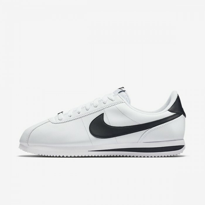 black leather cortez shoes